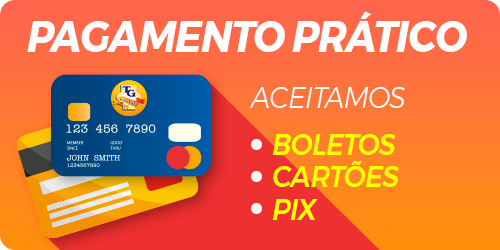 Aceitamos Cartões de Crédito!
